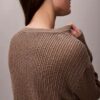 Pull Monogram décontracté en coton lisse Pull Monogram décontracté en coton lisse