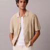 Pull-over en coton à boutons Pull-over en coton à boutons