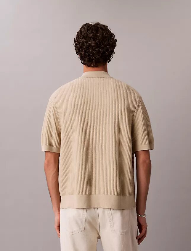 Pull-over en coton à boutons Pull-over en coton à boutons