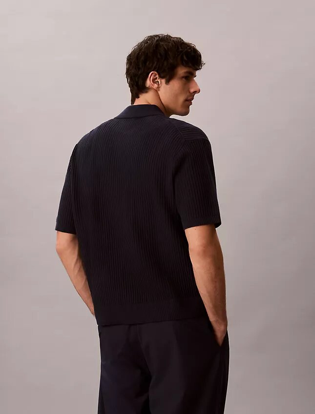 Pull-over en coton à boutons Pull-over en coton à boutons