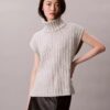 Pull sans manches ample à côtes Pull sans manches ample à côtes
