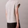 Pull sans manches ample à côtes Pull sans manches ample à côtes