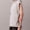 Pull sans manches ample à côtes Pull sans manches ample à côtes