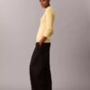 Pull slim en coton côtelé Pull slim en coton côtelé