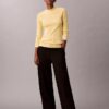 Pull slim en coton côtelé Pull slim en coton côtelé