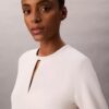 Robe ajustée en crêpe Robe ajustée en crêpe