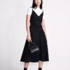 Robe ajustée en laine mélangée Robe ajustée en laine mélangée