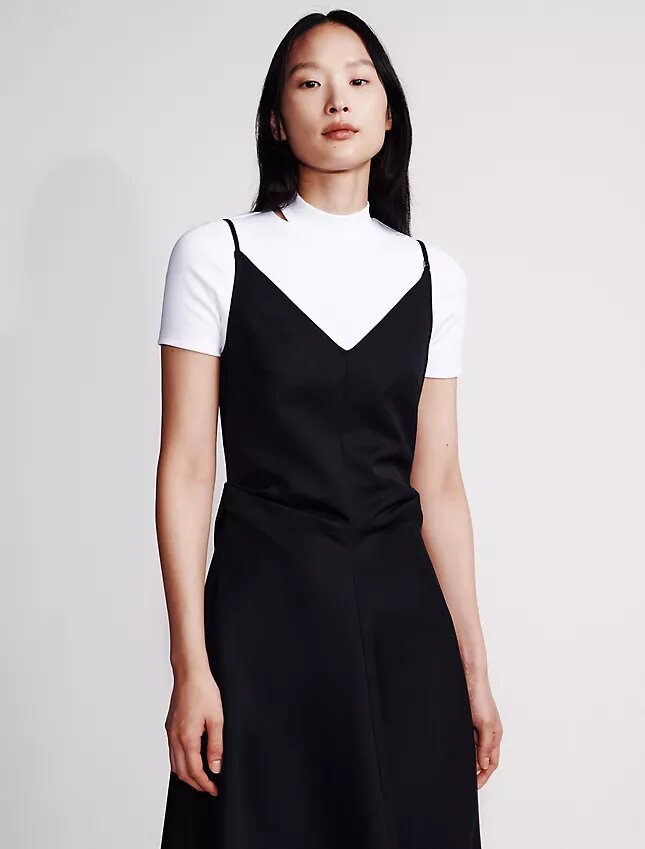 Robe ajustée en laine mélangée Robe ajustée en laine mélangée