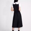 Robe ajustée en laine mélangée Robe ajustée en laine mélangée