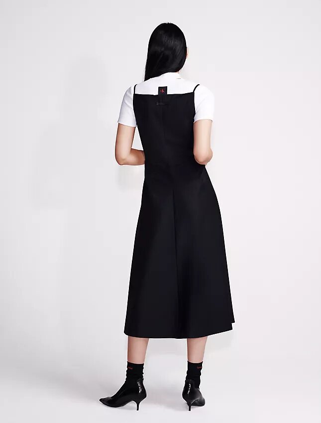 Robe ajustée en laine mélangée Robe ajustée en laine mélangée