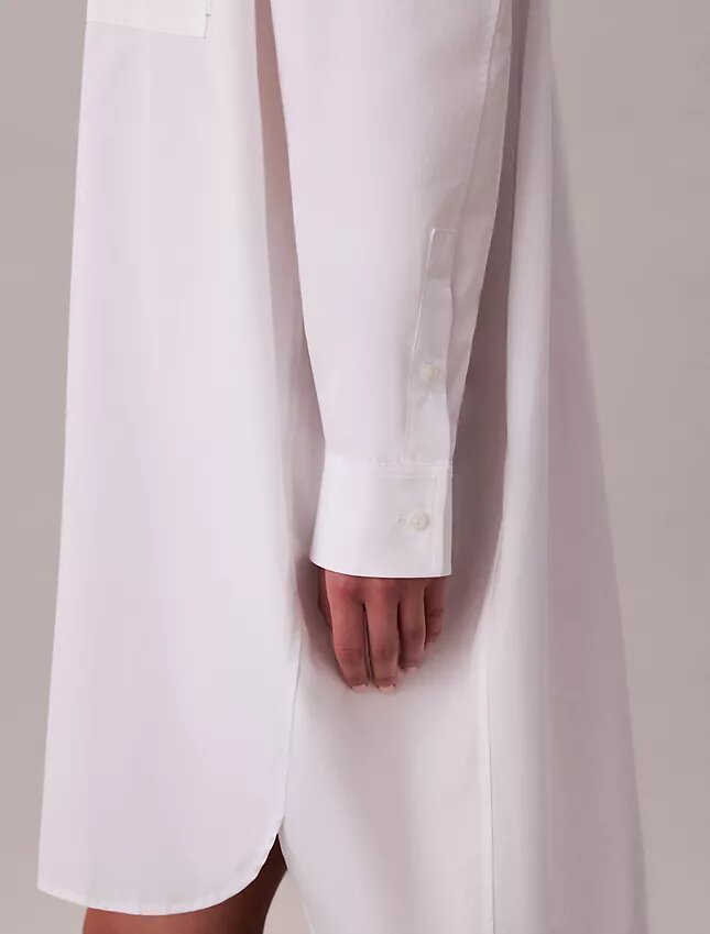 Robe chemise ample en coton Robe chemise ample en coton