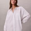 Robe chemise ample en coton Robe chemise ample en coton