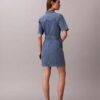 Robe chemise en denim à ceinture Robe chemise en denim à ceinture