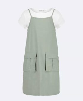 Robe débardeur 2 pièces pour filles