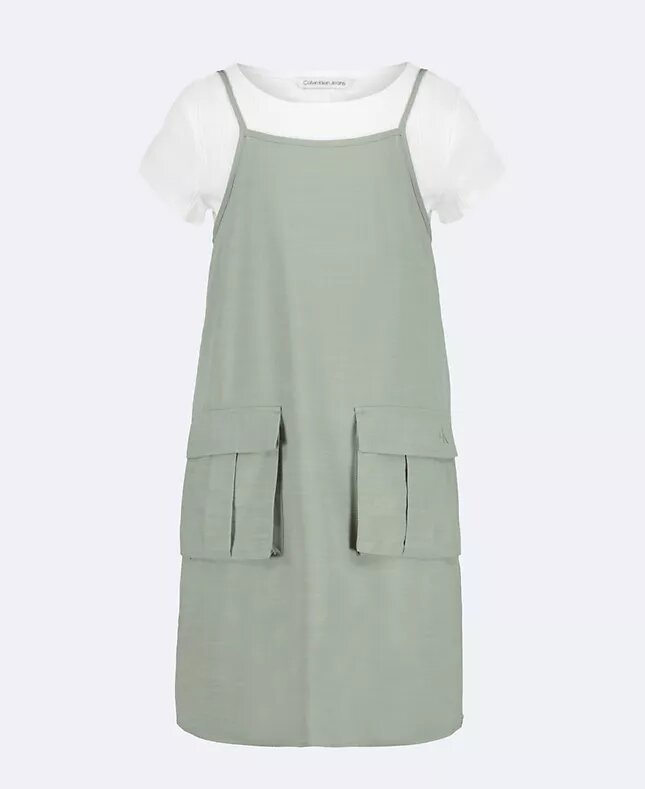 Robe débardeur 2 pièces pour filles Robe débardeur 2 pièces pour filles