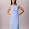 Robe débardeur mi-longue avec logo Calvin Klein Robe débardeur mi-longue avec logo Calvin Klein