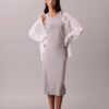 Robe débardeur mi-longue avec logo Calvin Klein Robe débardeur mi-longue avec logo Calvin Klein