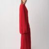 Robe de soirée drapée Sara
