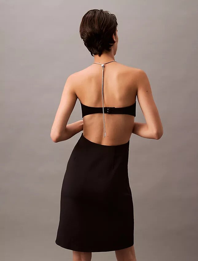 Robe dos nu à découpes Robe dos nu à découpes