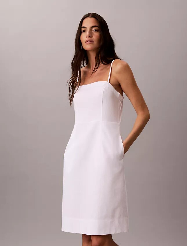 Robe en mélange de lin Robe en mélange de lin