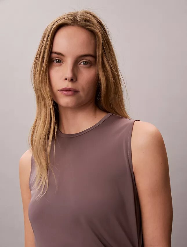 Robe froncée en jersey raffiné Robe froncée en jersey raffiné