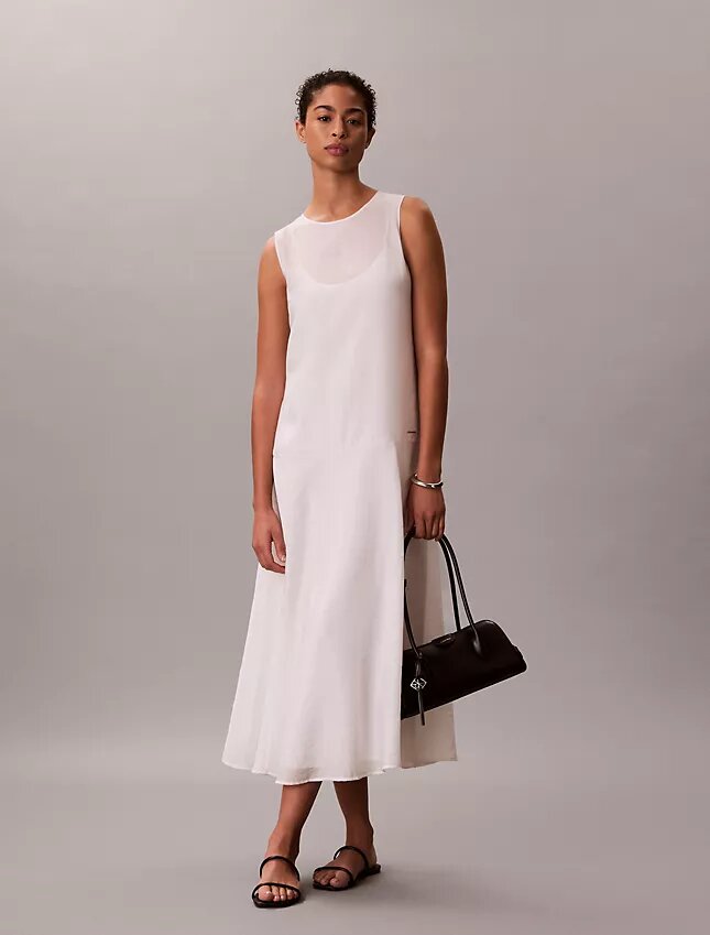 Robe longue en voile Robe longue en voile