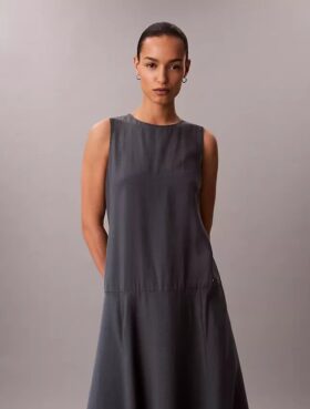 Robe longue en voile