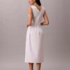 Robe mi-longue en popeline de coton Robe mi-longue en popeline de coton