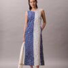 Robe mi-longue en sergé de viscose imprimé Robe mi-longue en sergé de viscose imprimé