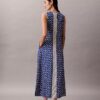 Robe mi-longue en sergé de viscose imprimé Robe mi-longue en sergé de viscose imprimé