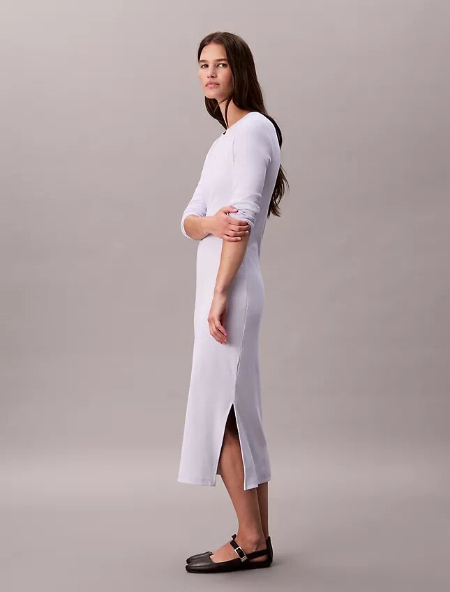 Robe midi ajustée Robe midi ajustée