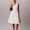 Robe midi brodée Robe midi brodée