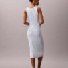 Robe midi en coton lisse Robe midi en coton lisse