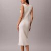 Robe midi en coton lisse Robe midi en coton lisse