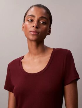 Robe midi en coton raffiné