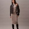 Robe midi en lurex Robe midi en lurex