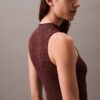 Robe midi en lurex