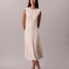 Robe midi en maille douce Robe midi en maille douce