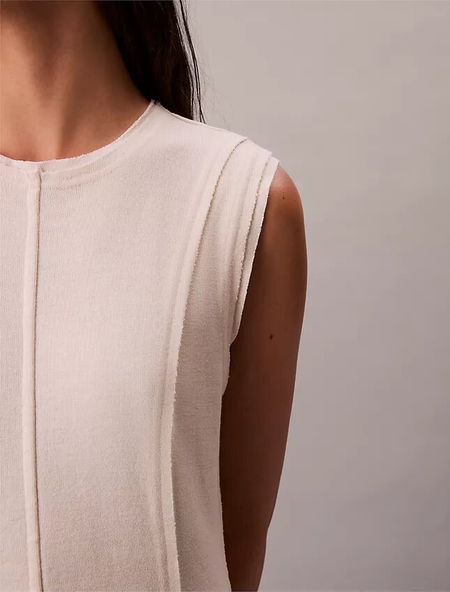 Robe midi en maille douce Robe midi en maille douce
