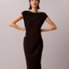 Robe midi en ponte Robe midi en ponte