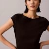 Robe midi en ponte Robe midi en ponte