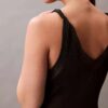 Robe midi en viscose côtelée Robe midi en viscose côtelée
