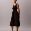 Robe midi froncée Robe midi froncée