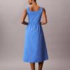 Robe midi froncée Robe midi froncée