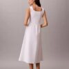 Robe midi froncée Robe midi froncée