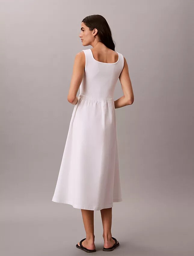 Robe midi froncée Robe midi froncée