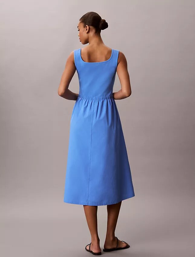 Robe midi froncée Robe midi froncée