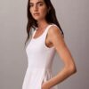 Robe midi froncée Robe midi froncée