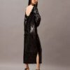 Robe midi à paillettes Robe midi à paillettes