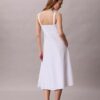 Robe midi sans manches en popeline de coton Robe midi sans manches en popeline de coton